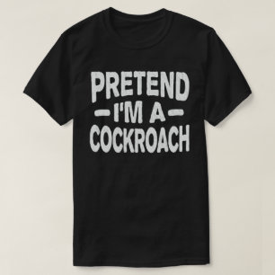 Ik ben een Cockroach Easy Halloween Costume T-shirt