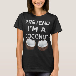 Ik ben een Coconut Funny Halloween Costume Part T-shirt