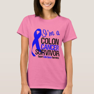 Ik ben een Colon Cancer Survivor T-shirt