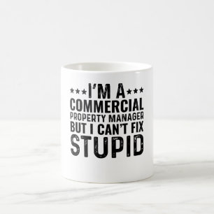 Ik ben een commercieel vastgoedbeheerder, maar ik koffiemok