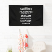 Ik Ben Een Computerprogrammeur Spandoek (Insitu)