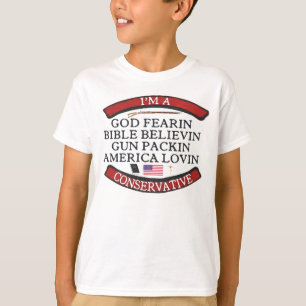 IK BEN EEN CONSERVATIEF T-SHIRT