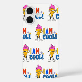Ik ben een cool ijsje iPhone 16 hoesje
