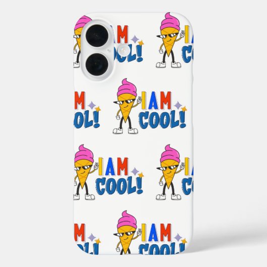 Ik ben een cool ijsje Case-Mate iPhone case (Achterkant)