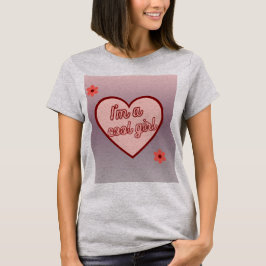 ✨ Ik ben een cool meisje - trendy esthetisch harto T-shirt
