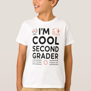 Ik ben een Coole Tweede Klasser Terug naar School T-shirt