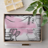 Ik ben een Cowgirl Thél Tissuepapier (Geschenk)