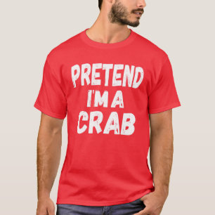 Ik ben een Crab Halloween Funny Crab Halloween T-shirt