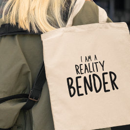 Ik ben een creatief grappig geschenk voor een real tote bag
