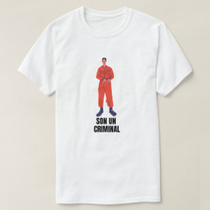 Ik ben een crimineel in Galicië - zoon zonder cri T-shirt