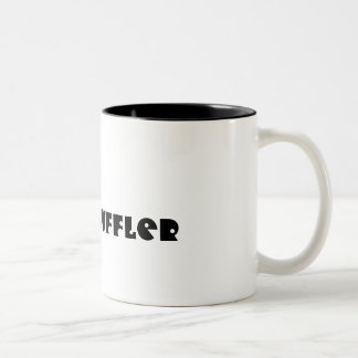 Ik ben een Cruffler Tweekleurige Koffiemok