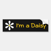 Ik ben een Daisy Bumpersticker (Voorkant)