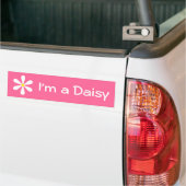 Ik ben een Daisy Bumpersticker (Op Truck)
