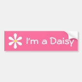 Ik ben een Daisy Bumpersticker (Voorkant)