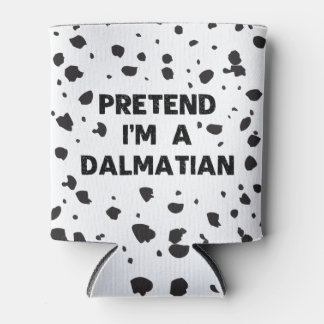 Ik ben een Dalmatiaans kostuum Funny Halloween Pa Blikjeskoeler