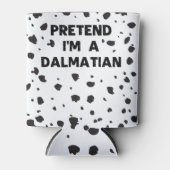 Ik ben een Dalmatiaans kostuum Funny Halloween Pa Blikjeskoeler (Voorkant)