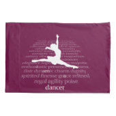 Ik ben een danser kussensloop (Achterkant)