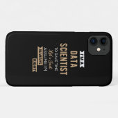 Ik ben een Data Scientist, om tijd te besparen.. Case-Mate iPhone Case (Achterkant (horizontaal))