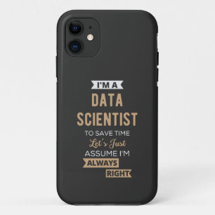 Ik ben een Data Scientist, om tijd te besparen.. Case-Mate iPhone Case