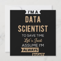 Ik ben een Data Scientist, om tijd te besparen..