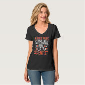 Ik Ben Een Data Wetenschapper Data Wetenschap Data T-shirt (Voorkant volledig)