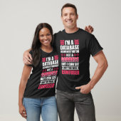 Ik ben een databasebeheerder, geen godin t-shirt (Unisex)
