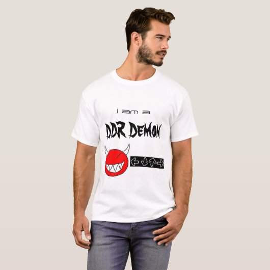 Ik ben een DDR Demon T-shirt (Voorkant volledig)