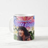 Ik ben een Delicate Bloem Koffiemok (Voorkant links)