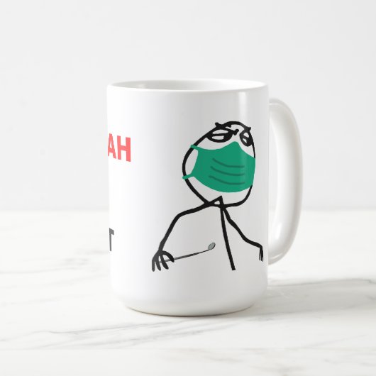 Ik ben een Dentist Koffiemok (Voorkant rechts)