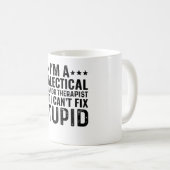 Ik ben een dialectische gedragstherapeut, maar dat koffiemok (Voorkant rechts)