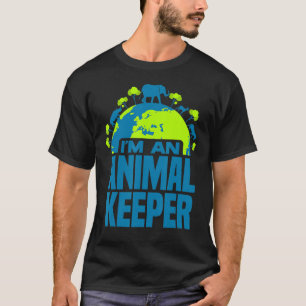 Ik ben een dierentuin van grafisch Dierenvriend. T-shirt
