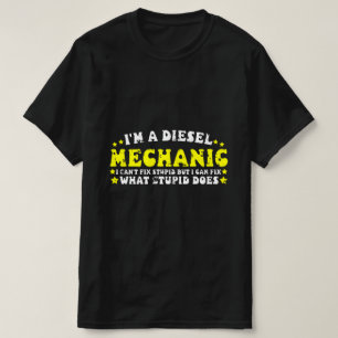 Ik ben een dieselmachinist .. / grappige monteur t-shirt