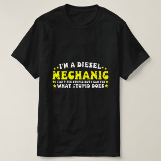 Ik ben een dieselmachinist .. / grappige monteur t-shirt