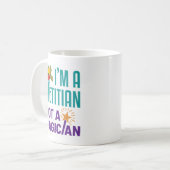 Ik ben een diëtist... geen tovenaar koffiemok (Voorkant links)