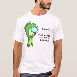 Ik ben een dino t-shirt