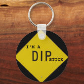 Ik ben een DIPstick sleutelhanger (Voorkant)