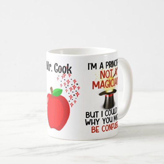 Ik ben een directeur, geen grappige gepersonalisee koffiemok (Voorkant rechts)