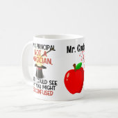 Ik ben een directeur, geen grappige gepersonalisee koffiemok (Voorkant links)