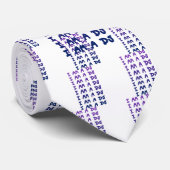 Ik ben een DJ - Disk Jockey DJing Music Tunes Stropdas (Opgerold)