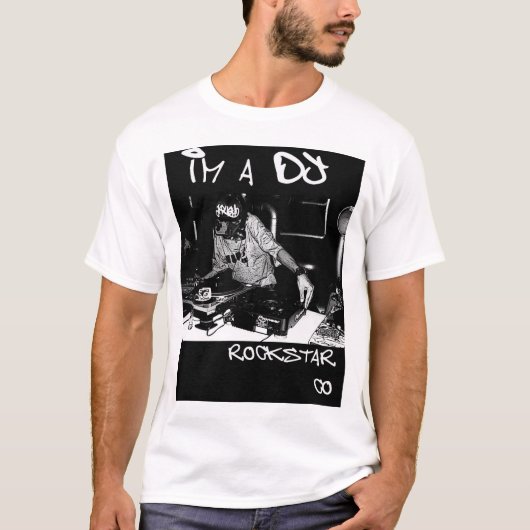 Ik ben een Dj T-shirt (Voorkant)
