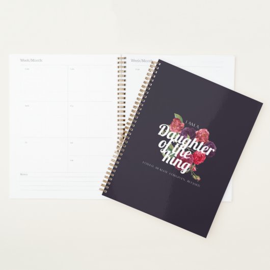 "Ik ben een dochter van de Koning" Planner (Display)