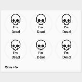 Ik ben een dode sticker (Vel)