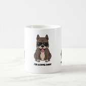 Ik ben een Dog Dad mok - ideaal voor Vaderdag (Center)