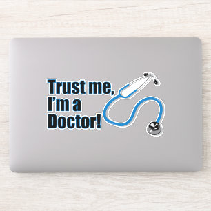 Ik ben een dokter Funny Medical Hospital Sticker