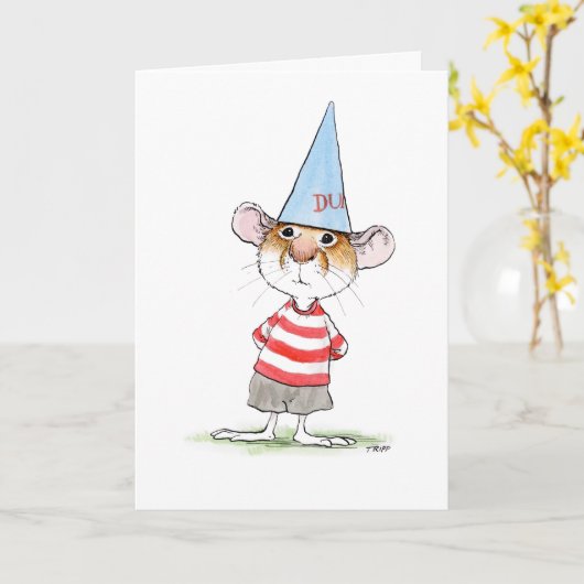 Ik ben een domkop. Sorry! Kaart (Gele Bloem)