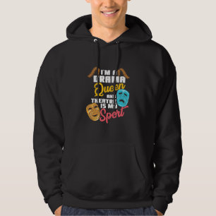 Ik ben een drama koningin hoodie