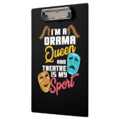 Ik ben een drama koningin klembord (Links)