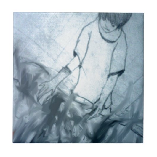 Ik ben een droommanga anime tegeltje (Voorkant)