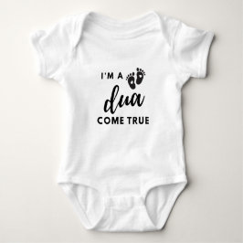 Ik ben een Dua Komende True Muslim Baby kleding Romper