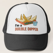 Ik ben een dubbele dipper ~ Potato Wedges / JoJos Trucker Pet (Voorkant)